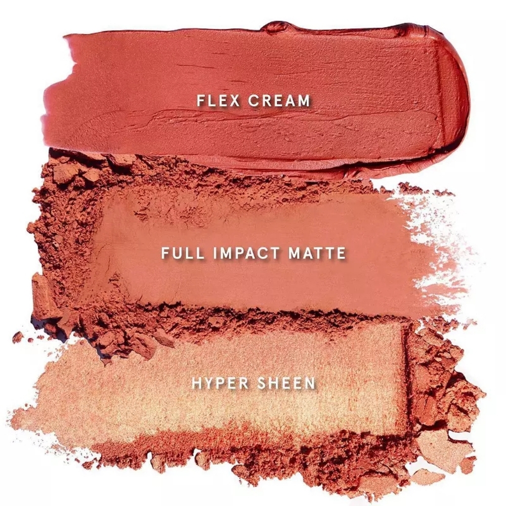 ONE/SIZE by Patrick Starrr Cheek Clapper 3D Blush Trio Palette Freaky Peach - Picture 4 of 9